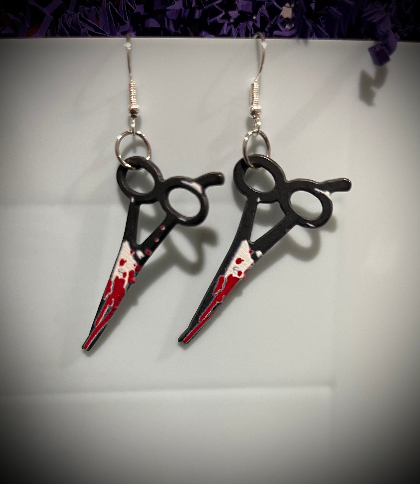 BLOODY EARRINGS-LIGHTWEIGHT