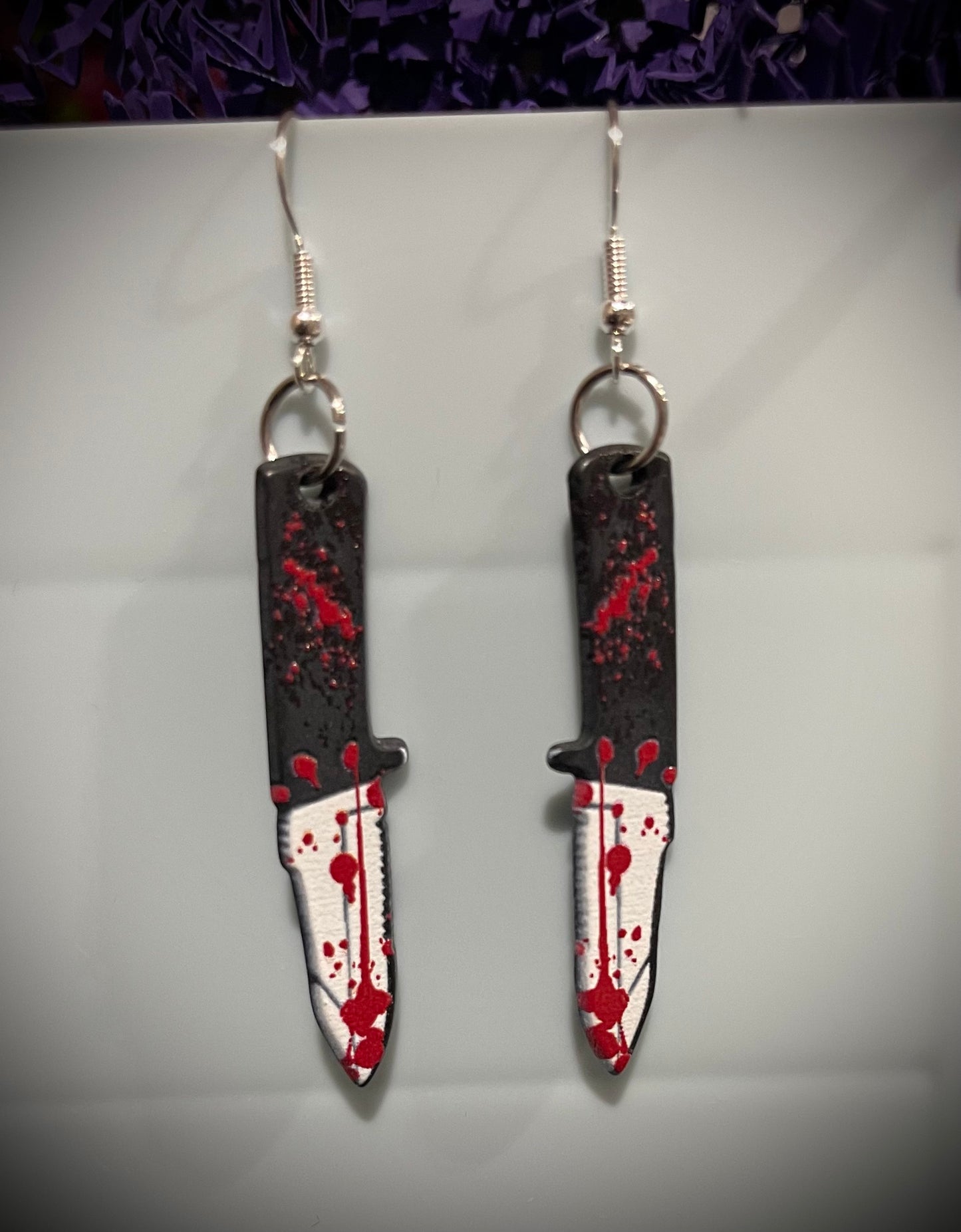 BLOODY EARRINGS-LIGHTWEIGHT